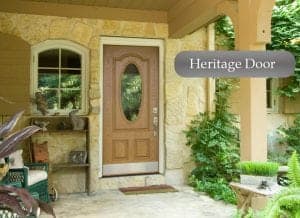 Heritage, Door replacement, entry door