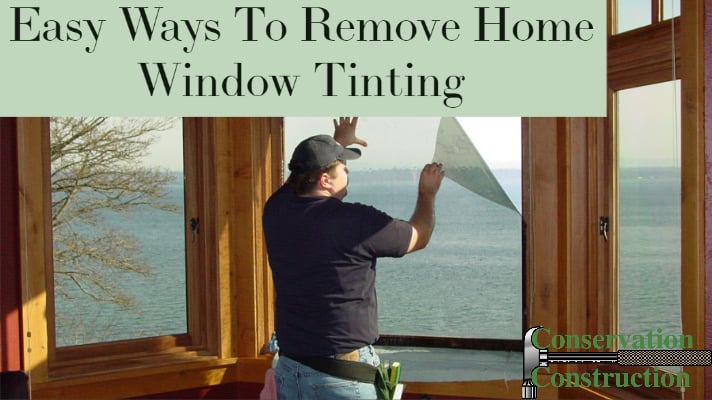 Remove Home Window Tinting, Replacement Windows, Home Window Replacement,