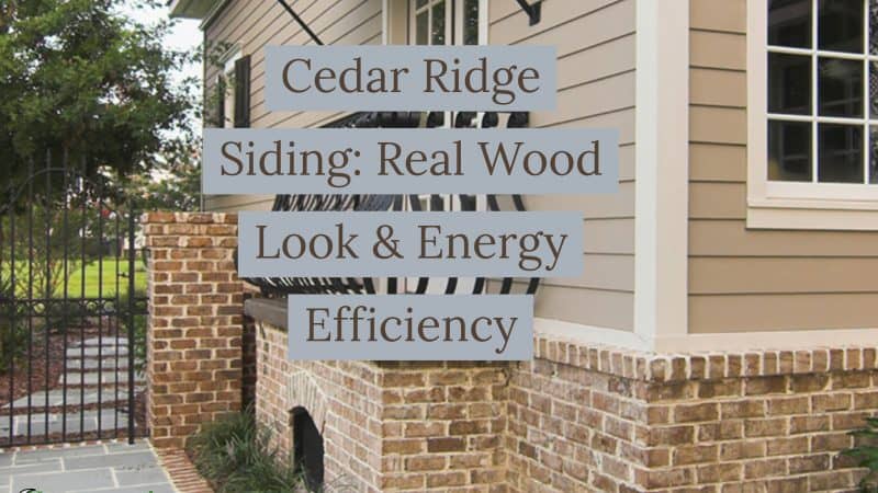 Conservation Construction, Cedar Ridge Siding, New Siding